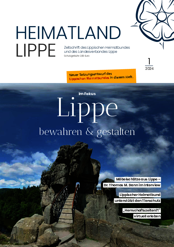 Heimatland Lippe Ausgabe 1 - 2024